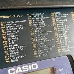 CASIO CTK-660L 電子キーボードの画像