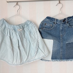 👧👗👖130cmワンピース&ボトムス中古美品まとめ売り!!12点setの画像