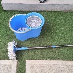 モップ　水切りバケツ付き