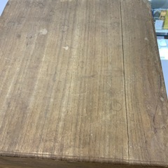 【中古品】　　碁盤17cm  無名　カバー有り　約42×45高さ29(cm)　※カバー割れあり　盤面傷やスレ、シミ有りの画像