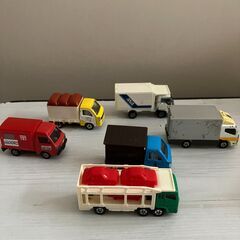 【中古玩具】トミカ　トラックセットの画像