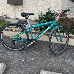 ラグビーチームコラボ　マウンテンバイク