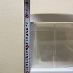 3段衣装ケース  2つ分の画像