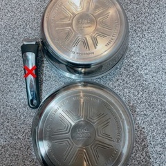 【中古品】ティファール フライパン2点セット