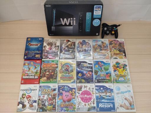 Nintendo　wii　ゲームソフト　コントローラー　セット　④