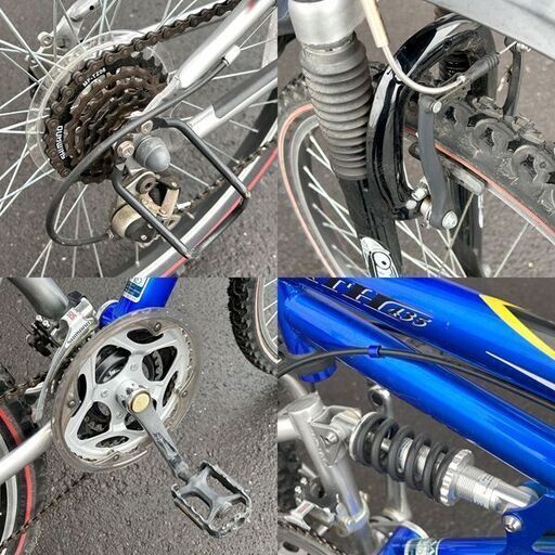 SPALDING/スポルディング 26インチマウンテンバイク フルサス 3×6段