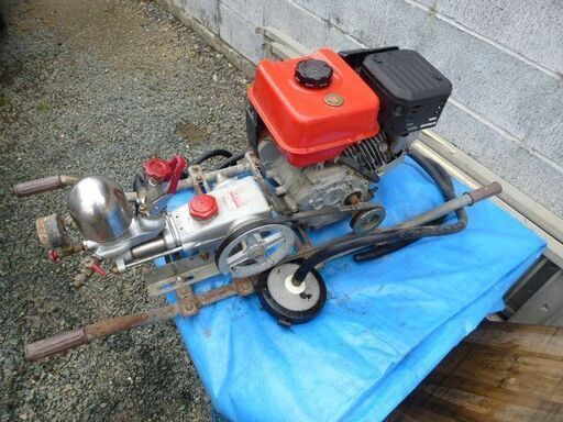 農機具　セット動噴　三菱GM131L　丸山MS153　中古