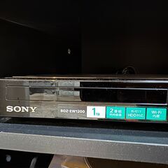 SONY　ブルーレイディスクレコーダーの画像