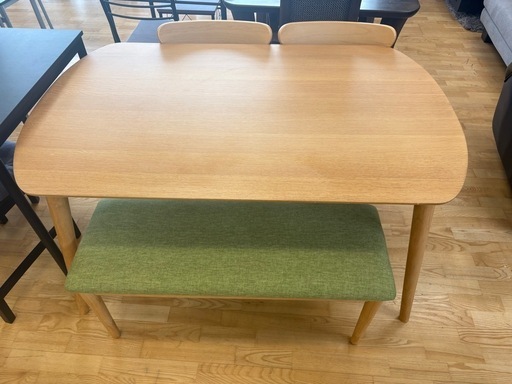 N911★ダイニング4点セット★ダイニングテーブル★テーブル★幅1300ｍｍ