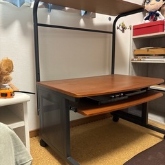 ローテーブルpcデスクキャスター