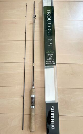 シマノ トラウトワン NS S53UL 渓流ロッド