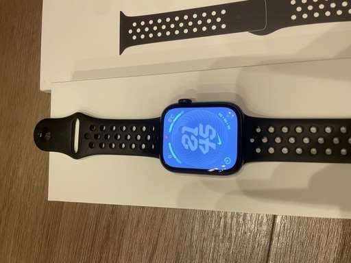 決まりました　Apple Watch Series9 45mm アルミGPSセルラーNIKE