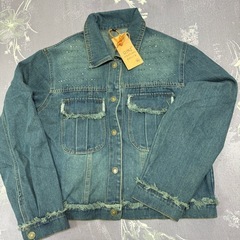 ブルーウォッシュデニムコート2025新モデルの画像