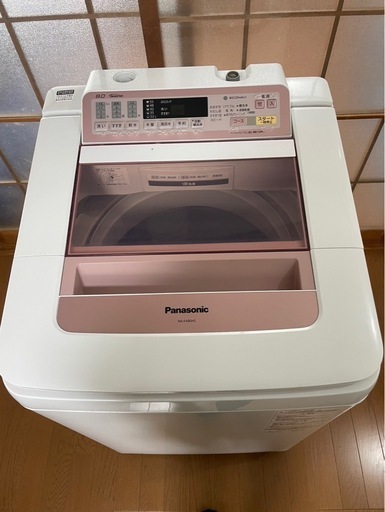 4月中に取りに来れる方 美品 洗濯機2015年式 Panasonic 全自動洗濯機