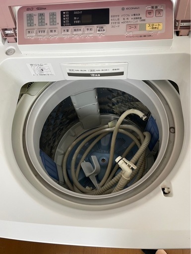 4月中に取りに来れる方 美品 洗濯機2015年式 Panasonic 全自動洗濯機