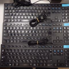＜DELL　キーボード　有線　USB＞