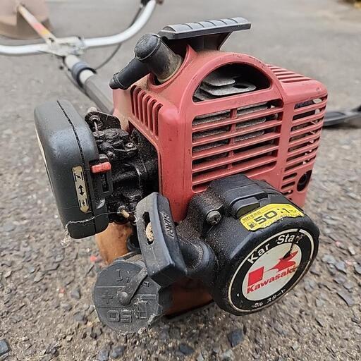 値下げしました！kawasaki 草刈機 エンジン式 26cc (OGAWA) 飯倉の