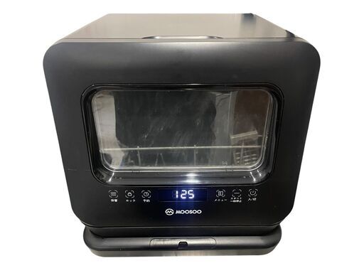 【⭐️全額返金保証⭐️】【稼動品】◯MOOSOO 食洗機 黒 ブラック MX10BK