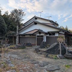 【貸地・古家あり】大田原市前田　敷地875坪　2階建住宅　★多用途で活用可能★ - 大田原市