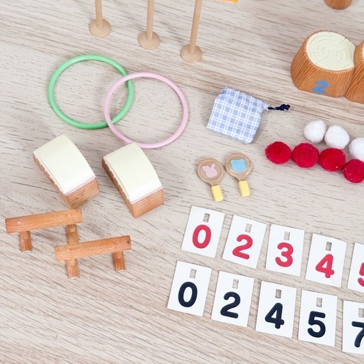 シルバニアファミリーがんばれ運動会セット (konoha) 垂水のおもちゃ