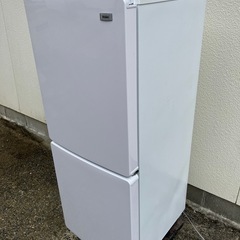 高年式　2021年製　Haier　2ドア　冷蔵庫　JR-NF148B　動作良好　148L　区っ切り棚冷凍室　右開き　ハイアールの画像