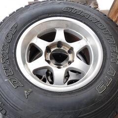 30X9.50R15LT  ダンロップ  ４セットアルミ付き ラ...