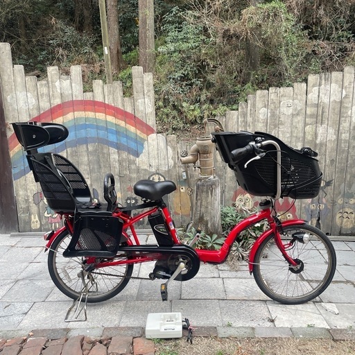 Panasonicパナソニック電動アシスト自転車20インチ ミニサイクル 5085】電動アシスト前後子供乗 パナソニック 20インチ 33,600円（防犯