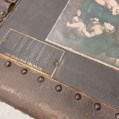 ヴィンテージ｜THE OSHKOSH TRUNK製｜スチーマートランクの画像