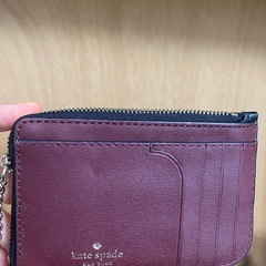 皮のカードケース(未使用)の画像