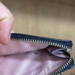 皮のカードケース(未使用)の画像