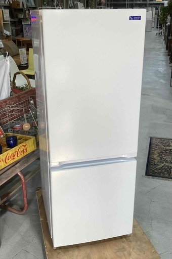 ★ヤマダセレクト★ヤマダ電機 2D冷蔵庫 YRZ-F15G1 2020年 156L W48cm コンパクト 耐熱天板 一人暮らし リビング