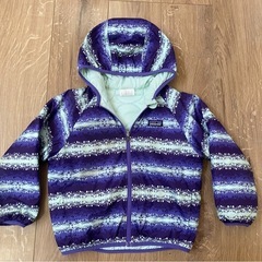 パタゴニア 子供用 リバーシブル ダウンジャケット4T