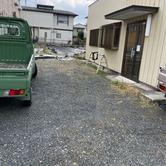 事務所（トイレ・簡易キッチン付き)駐車場や資材置き場として使える...