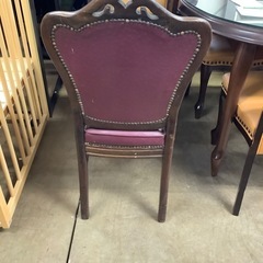 【中古家具・椅子】  ロココ調   アンティークチェアの画像