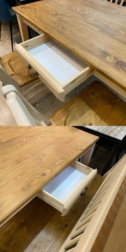 【愛品館 江戸川店 】背もたれ付きベンチダイニング4点セット 株式会社 吉桂
