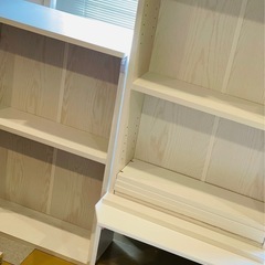 本棚　薄型　2段重ねても！
の画像
