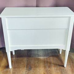 家具 生活家具 Francfranc　コンソールテーブル　ホワイトの画像