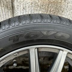 「スタットレスタイヤ・アルミホイールセット」155/65R14 NBOX使用の画像
