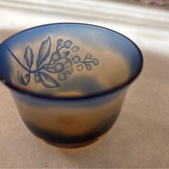 ガラス細工 おちょこ とっくり