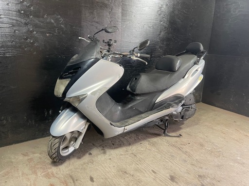 ★支払総額3.5万円★定休日なし！！いつでも現車確認可能！ヤマハ マジェスティ125 白 社外マフラー！ 社外グリップ！社外ハンドル！