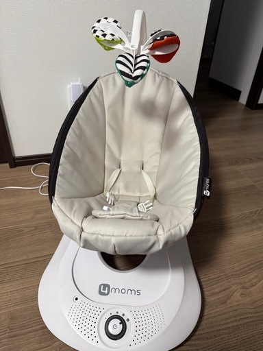 【美品】ママルー 5 　4moms mamaRoo（ママルー5） 4moms mamaRoo 5.0 グレー バウンサー