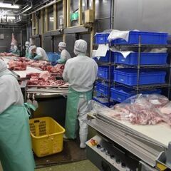 <<土日祝日休み>>月給23万以上 / 賞与2回【食肉加工業務】