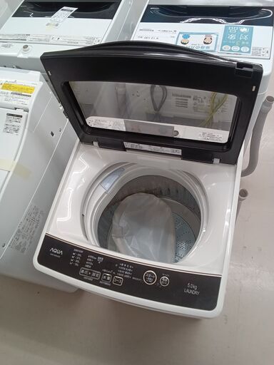 ☆ジモティ割あり☆ AQUA 洗濯機 AQW-G50GJ 5.0kg 18年製 動作確認 