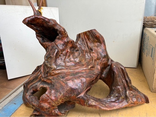 木製オブジェ 置物 和インテリア 小売業者 【引取希望】 できれば直接