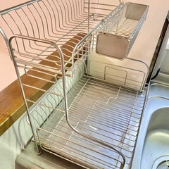 ステンレス　食器カゴ