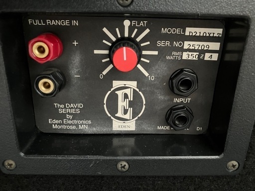 EDEN D210XLT ベース アンプ キャビネット