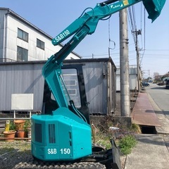 油圧ショベル ユンボ ハニックス S＆B 150 1.5トン クラス