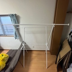 【取引中】ニトリ　伸縮X型物干し　