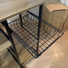 【美品】キッチンワゴン、レンジ台、レンジボードの画像