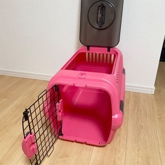 キャリー　犬　外出　車の画像
